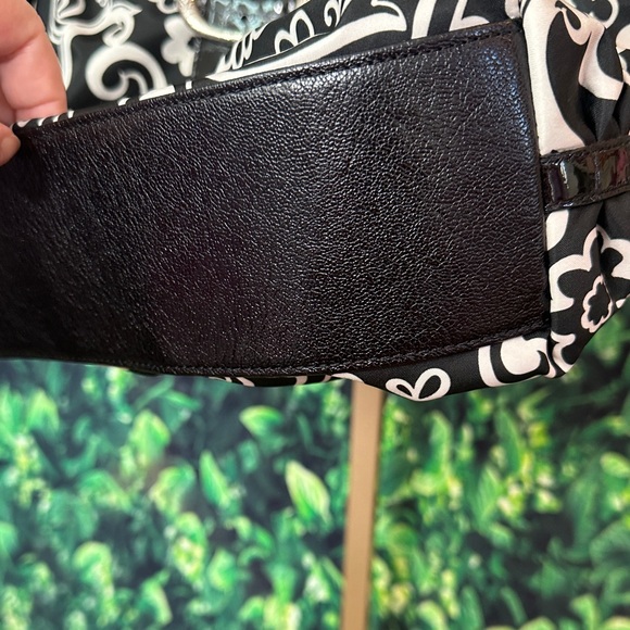 Brighton Black and White Swirl Shoulder Bag with DustBag, Brand New! - Picture 11 of 12